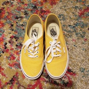 Yellow Vans Sneakers